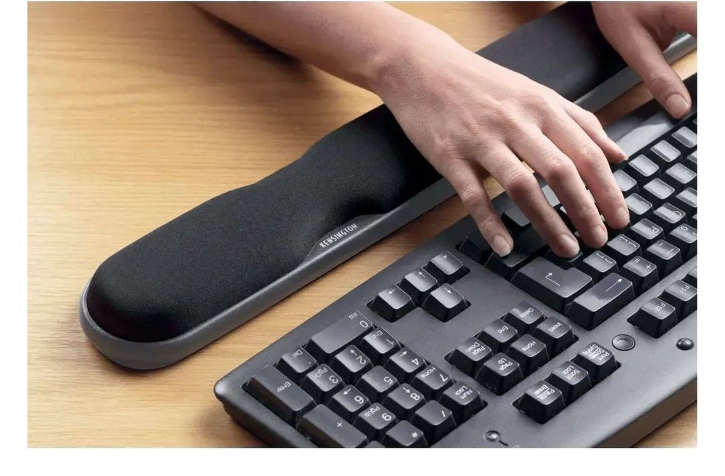 Kensington Height Adjustable Gel Keyboard Wrist Rest, Black, view 3