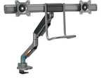 Kensington SmartFit Dual Monitor Arm with Crossbar and Handle