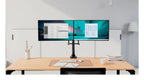 Kensington SmartFit Dual Monitor Arm with Crossbar and Handle, view 10