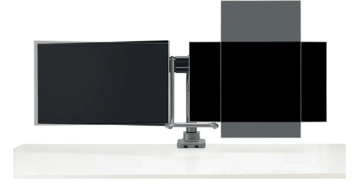 Kensington SmartFit Dual Monitor Arm with Crossbar and Handle, view 5