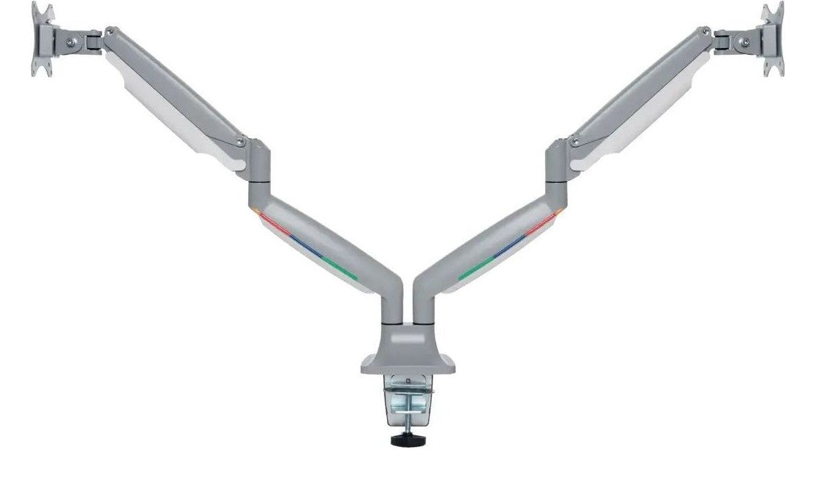 Kensington SmartFit One-Touch Height-Adjustable Dual Monitor Arm, view 3