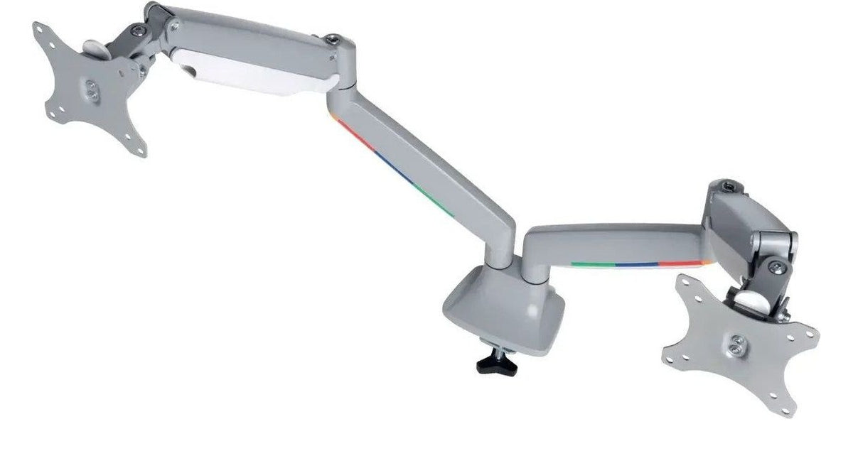 Kensington SmartFit One-Touch Height-Adjustable Dual Monitor Arm, view 4