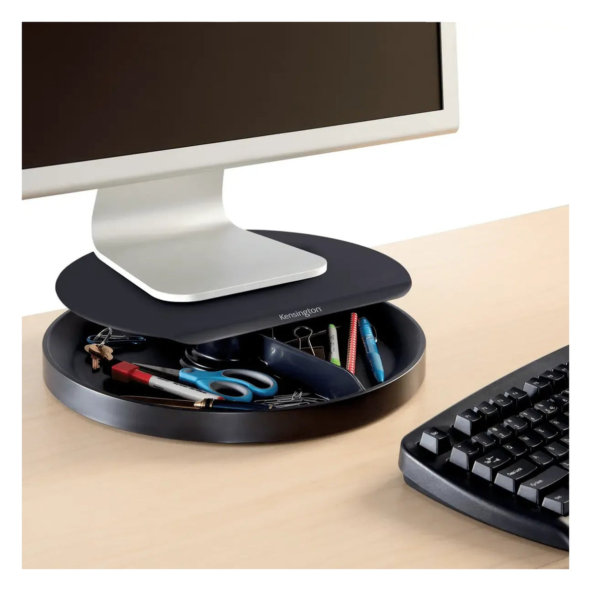 Kensington SmartFit Spin2 Monitor Stand, Black, view 3