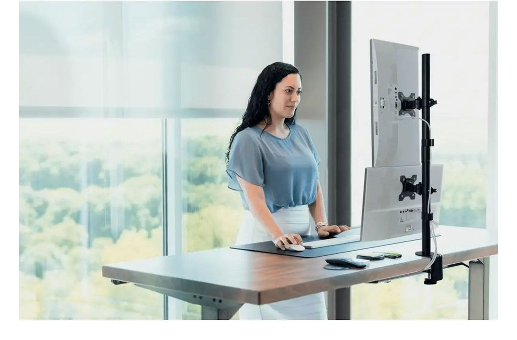 Kensington Vertical Stacking Dual Monitor Arm, view 10