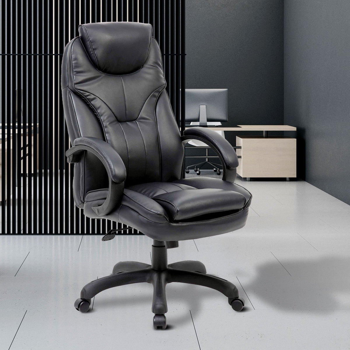 Kite High Back Executive Leather Office Chair, view 5