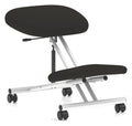 Kneeling Task Operator Stool, silver