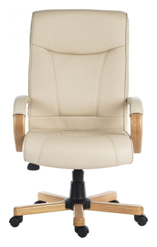 Knightsbridge Executive Chair in cream, view 2