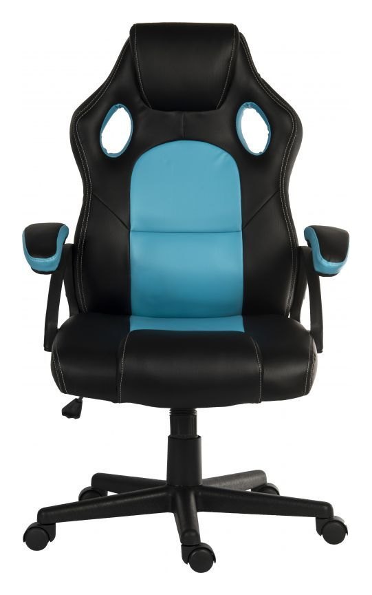 Kyoto Gaming Chair in blue, view 2