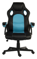 Kyoto Gaming Chair in blue, view 2