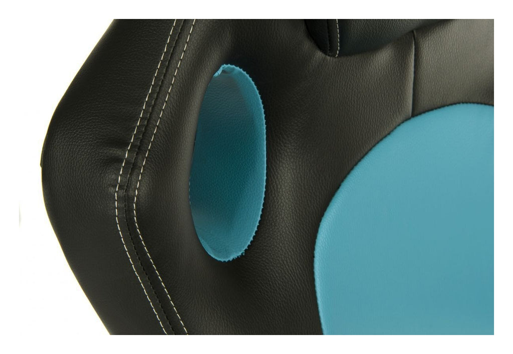 Kyoto Gaming Chair in blue, view 5