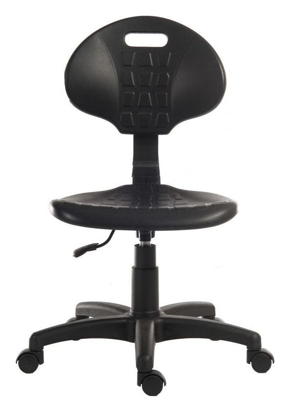 Labour Pro Operator Chair in black, view 2