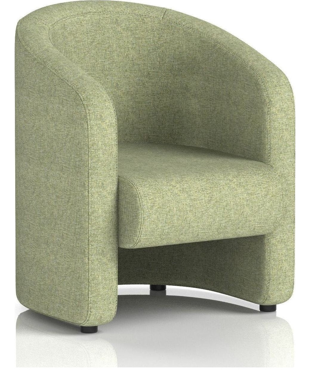 Lamport armchair and sofa, armchair, in rivet burnish