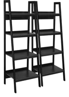 Lawrence 4 Shelf Ladder Bookcase Bundle, view 2