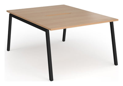 Bravo Connex Plus Angled Frame Back to Back Desk (2 Person)