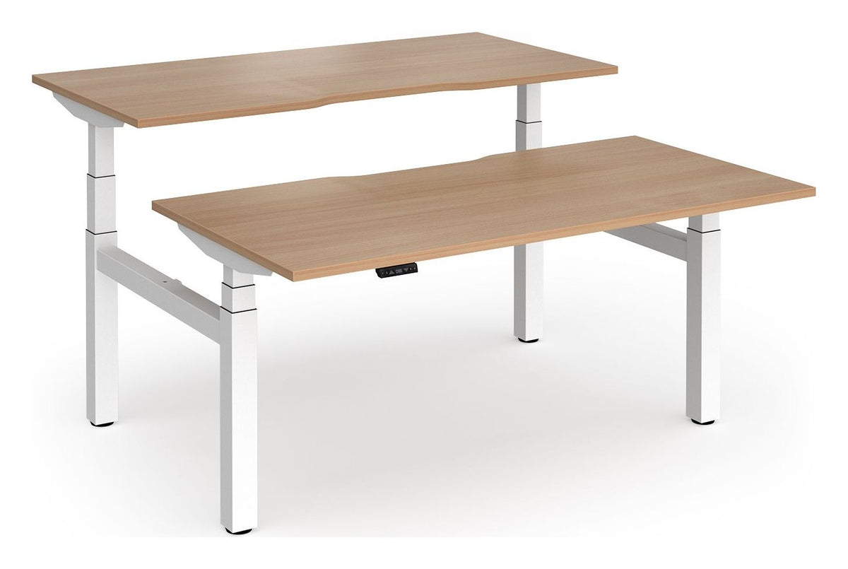 Ledger Elev8 Luxe Back to Back Height Adjustable Desk, in an office