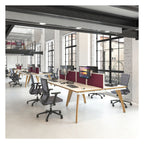 Ledger Fuze Triple Back to Back Desk (6 Person), in an office