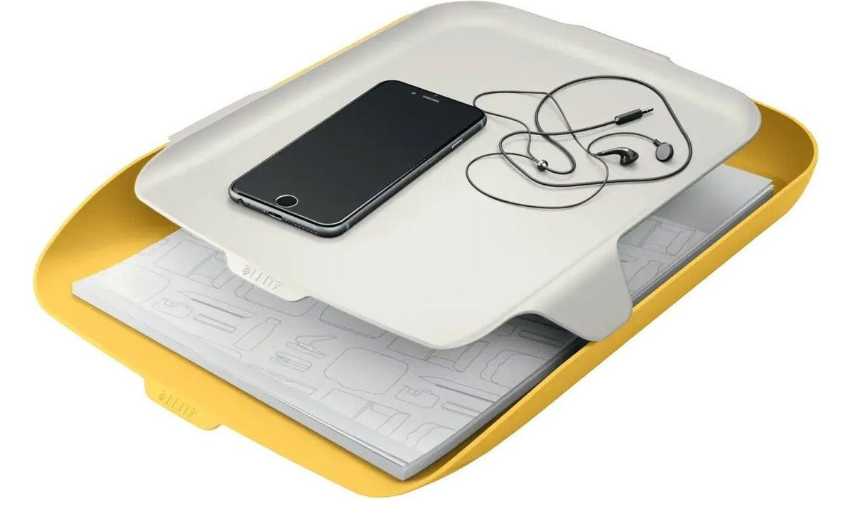 Leitz Cosy Letter Tray with Desk Organiser, view 9