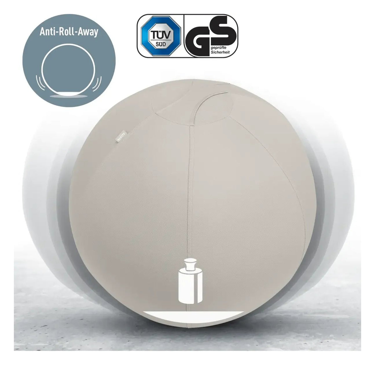 Leitz Ergo Active Sitting Ball with Stopper Function, view 18