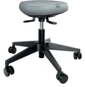 Leitz Ergo Active Sitting Stool with Wheels and Wobble Comfort Seat