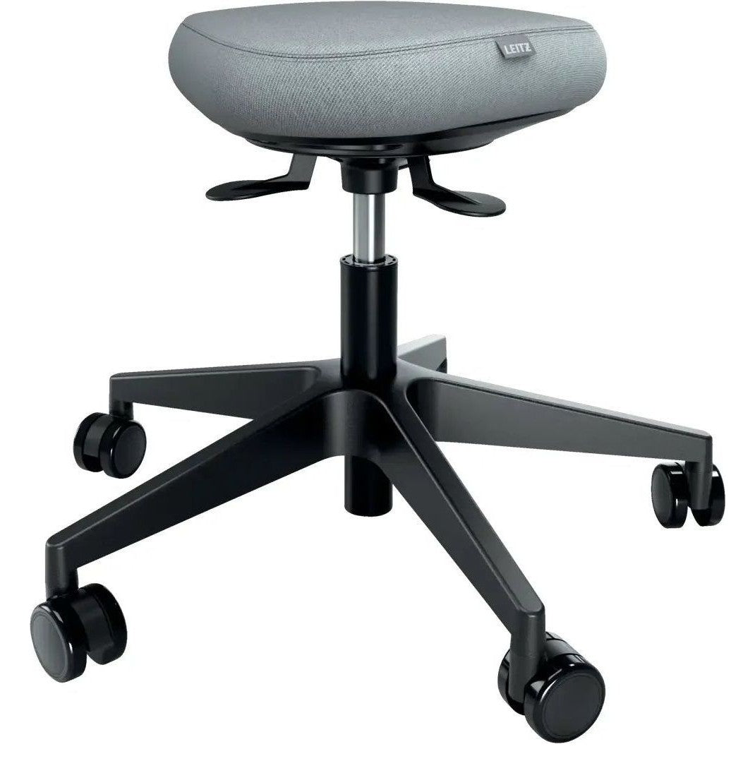 Leitz Ergo Active Sitting Stool with Wheels and Wobble Comfort Seat