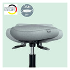 Leitz Ergo Active Sitting Stool with Wheels and Wobble Comfort Seat, view 3