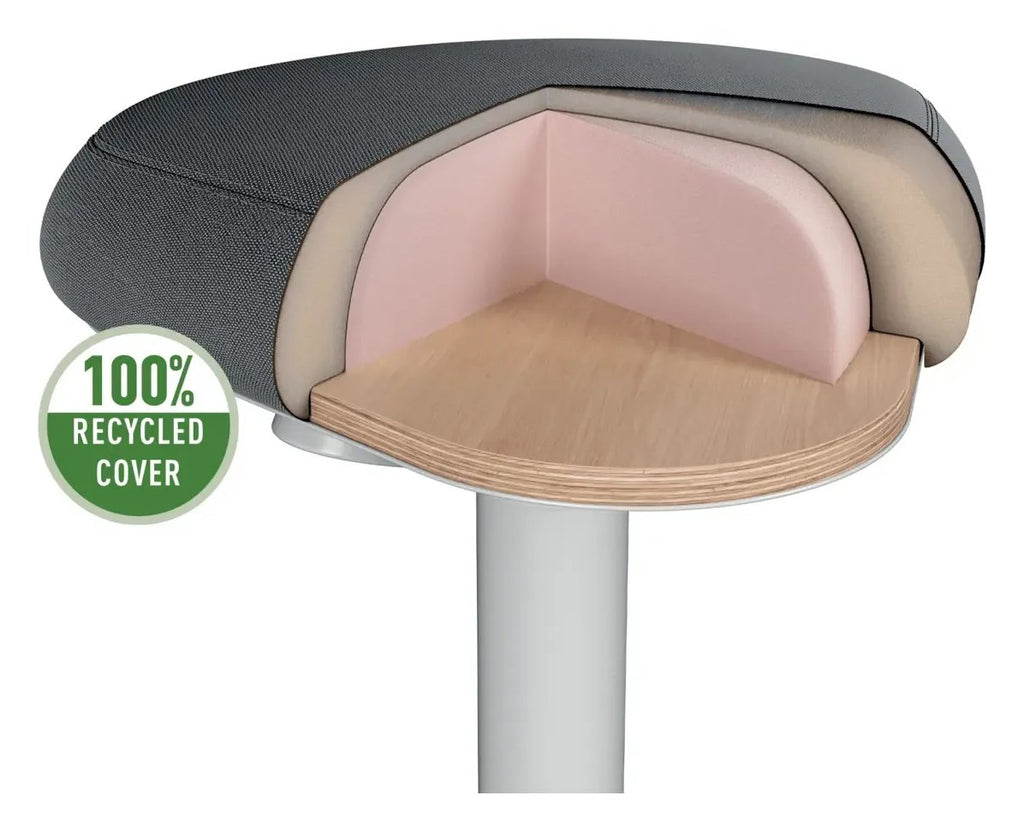 Leitz Ergo Active Standing Stool with Comfort Seat, view 11