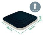 Leitz Ergo Active Wobble Cushion with Fabric Cover, view 7