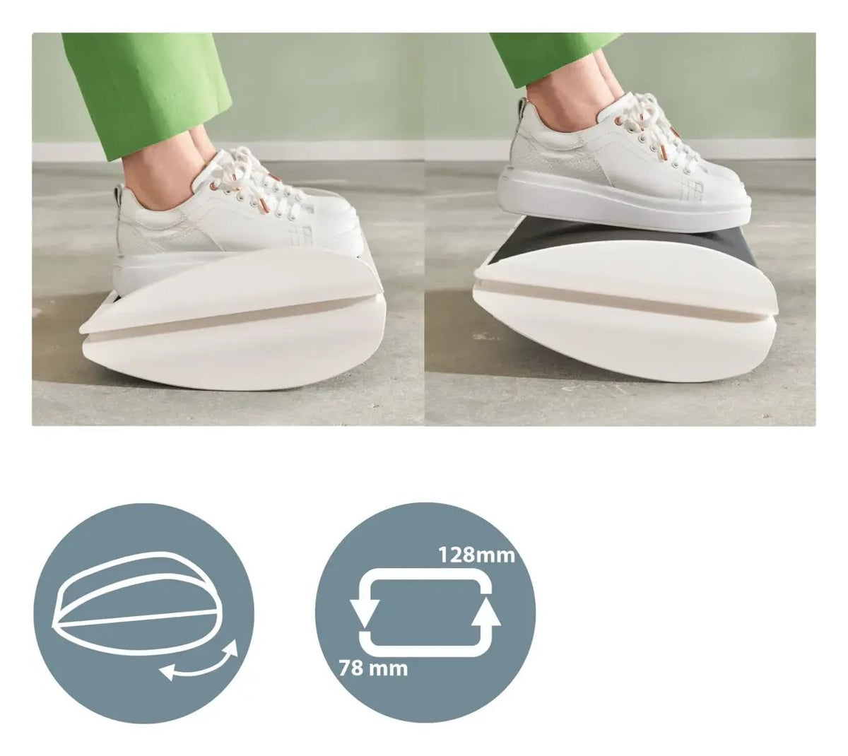 Leitz Ergo Adjustable Computer Foot Rest, view 3