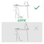 Leitz Ergo Adjustable Desk Foot Rest, 80% Recycled Plastic, view 7