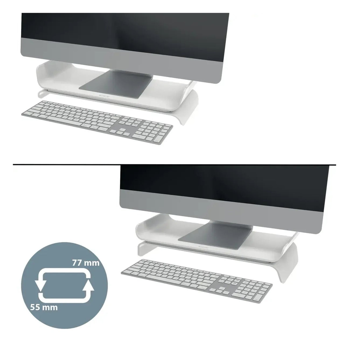 Leitz Ergo Adjustable Monitor Stand, view 11