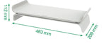 Leitz Ergo Adjustable Monitor Stand, view 13