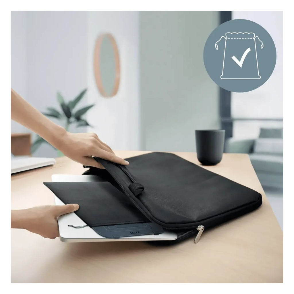 Leitz Ergo Aluminium Ultra-Flat Adjustable Laptop Stand, view 4