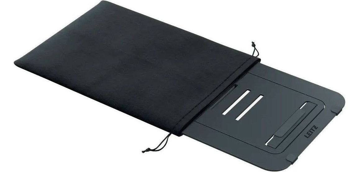 Leitz Ergo Aluminium Ultra-Flat Adjustable Laptop Stand, view 8