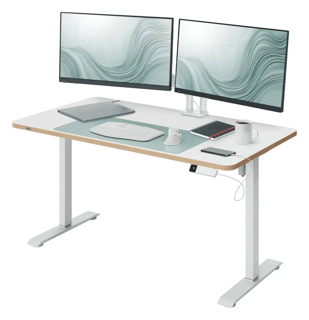 Leitz Ergo Compact Electric Sit Standing Desk with Stand-Up Reminder 120 x 70cm