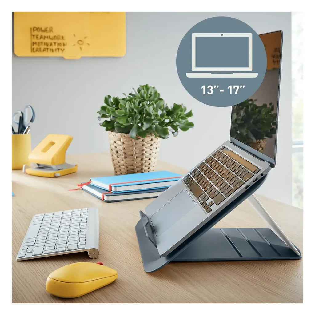 Leitz Ergo Cosy Adjustable Laptop Stand, 80% Recycled Plastic, view 12