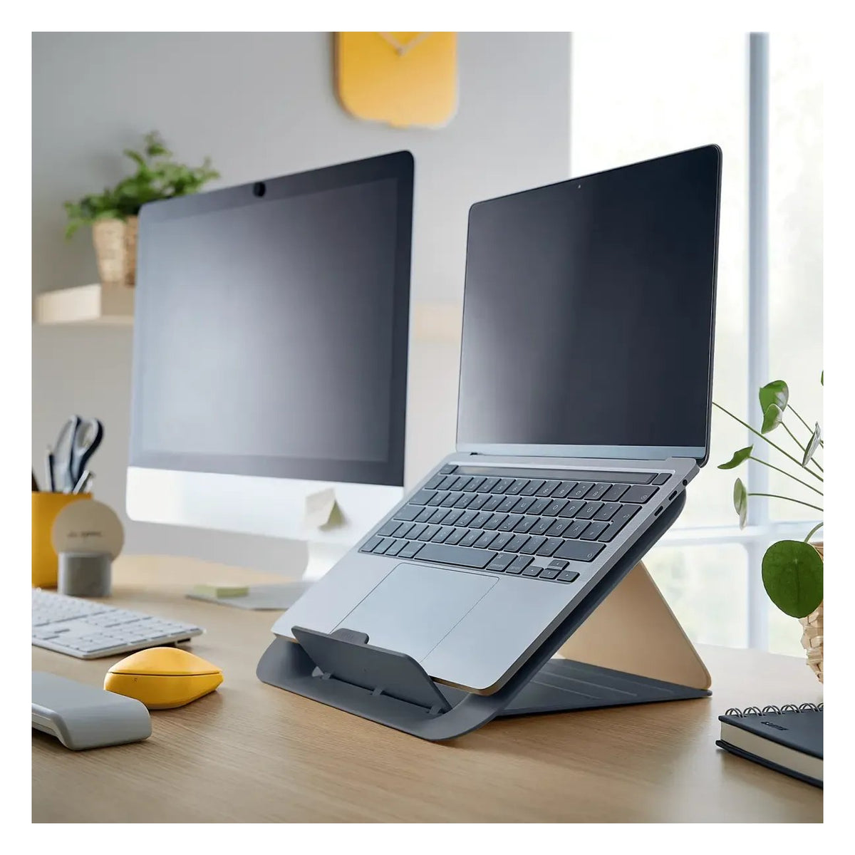 Leitz Ergo Cosy Adjustable Laptop Stand, 80% Recycled Plastic, view 17