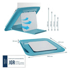 Leitz Ergo Cosy Adjustable Laptop Stand, 80% Recycled Plastic, view 5
