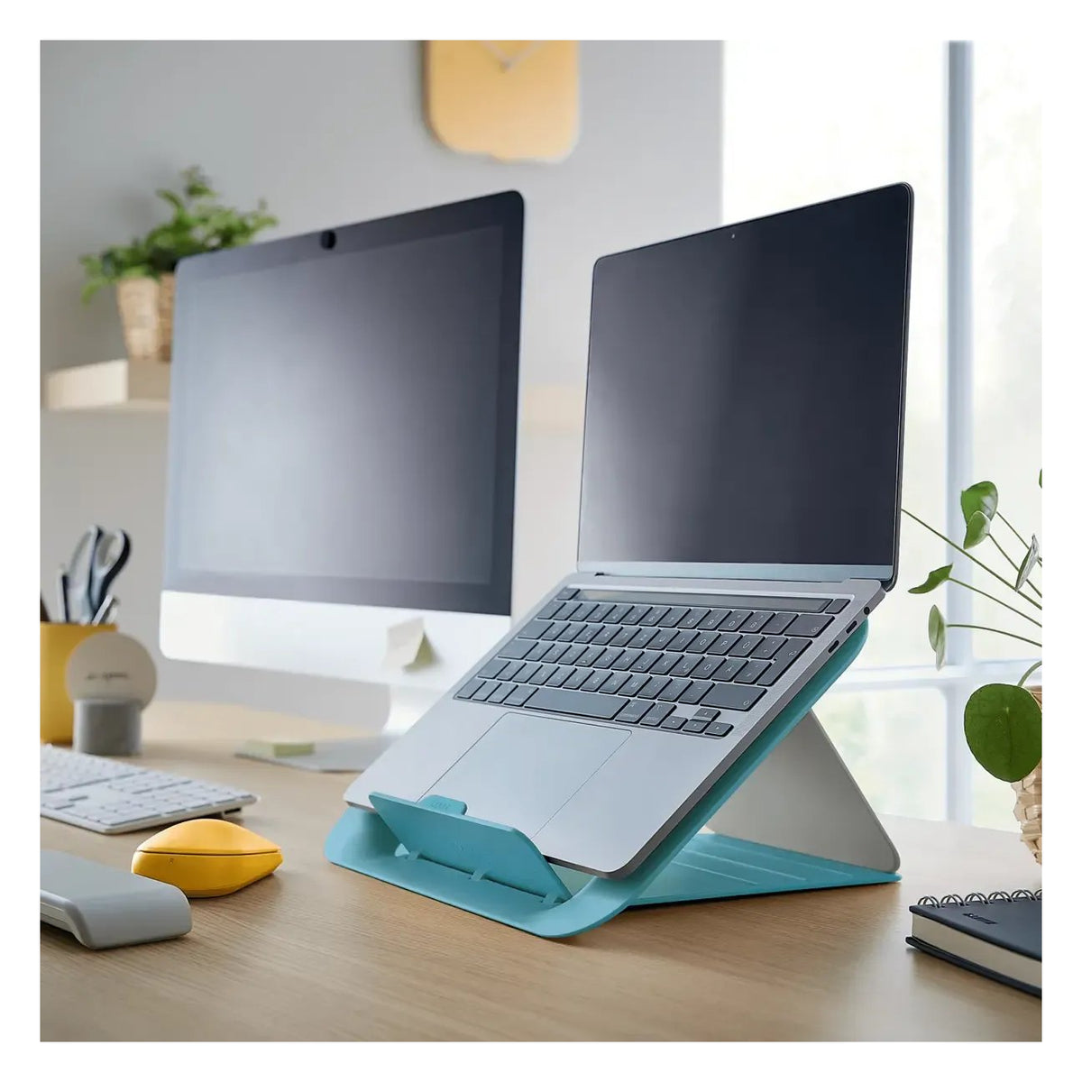 Leitz Ergo Cosy Adjustable Laptop Stand, 80% Recycled Plastic, view 7