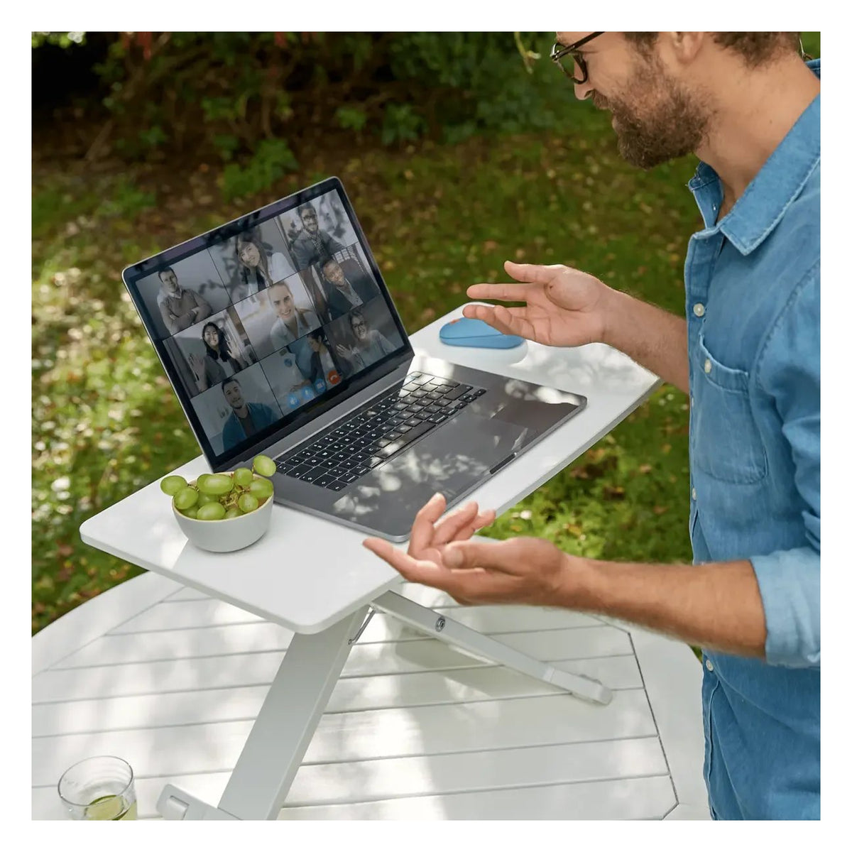 Leitz Ergo Cosy Standing Desk Converter, view 8