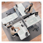 Leitz Ergo Electric Sit Standing Desk with Stand-Up Reminder 140 x 80cm, view 4