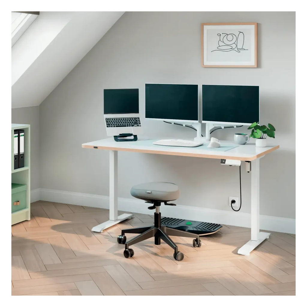Leitz Ergo Electric Sit Standing Desk with Stand-Up Reminder 140 x 80cm, view 7