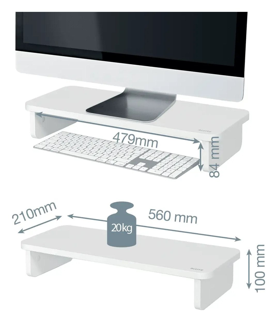 Leitz Ergo Monitor Stand, view 6