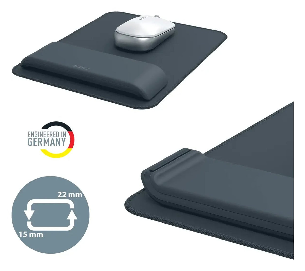 Leitz Ergo Mouse Pad with Adjustable Wrist Rest, view 4