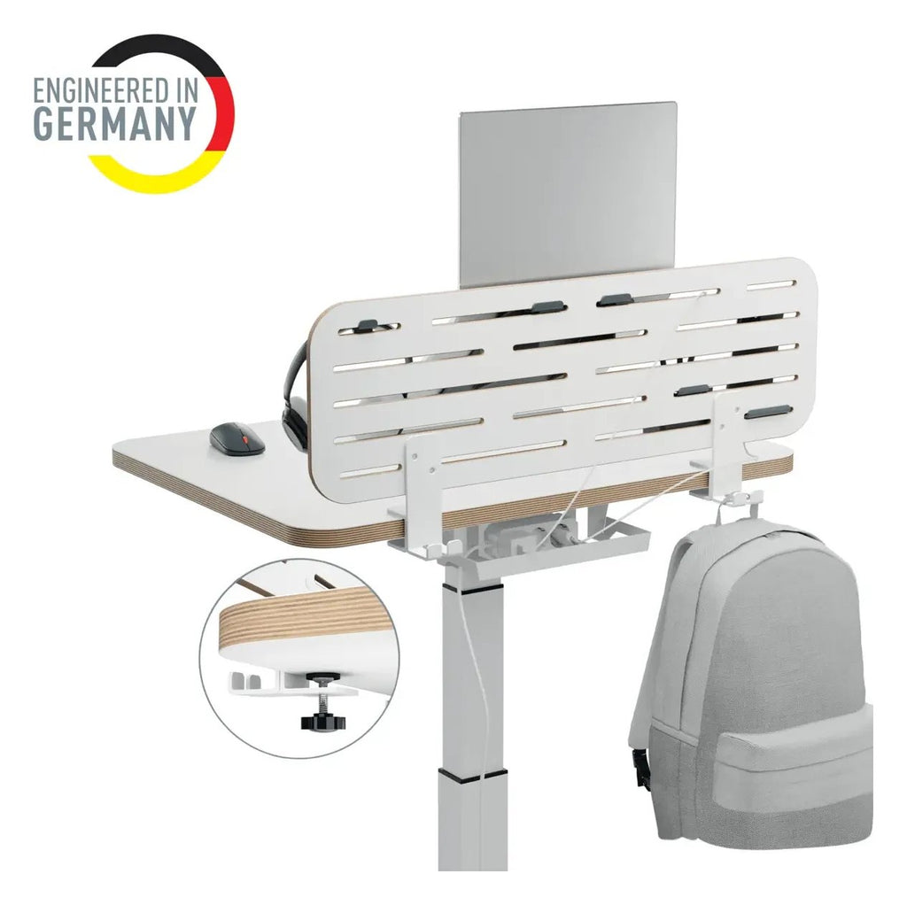 Leitz Ergo Pegboard Desk Organiser with Laptop Holder 80 x 25 Cm, view 4