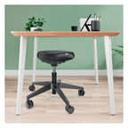 Leitz Ergo Sitting Stool with Wheels and Comfort Seat, view 8