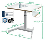 Leitz Ergo Small Electric Sit Standing Desk with Stand-Up Reminder, view 5