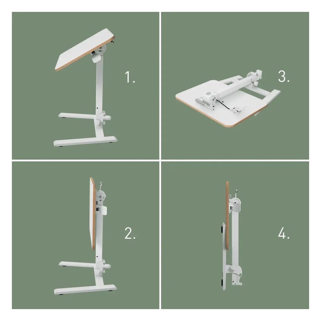 Leitz Ergo Small Foldable Sit Standing Desk, view 3