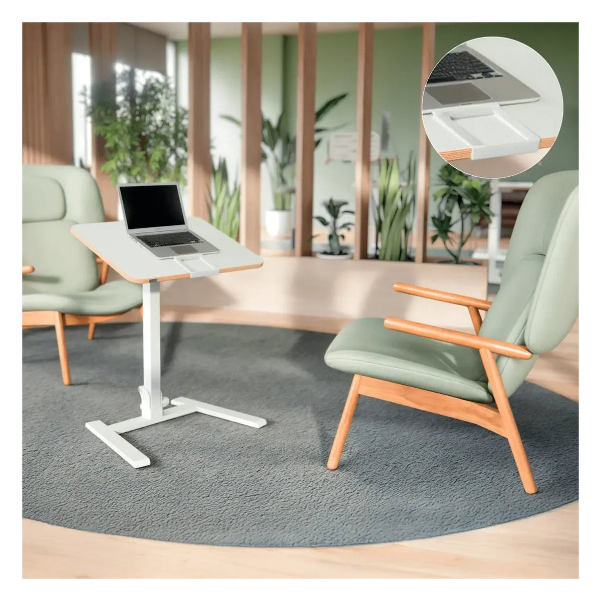 Leitz Ergo Small Foldable Sit Standing Desk, view 7