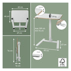 Leitz Ergo Small Foldable Sit Standing Desk, view 8
