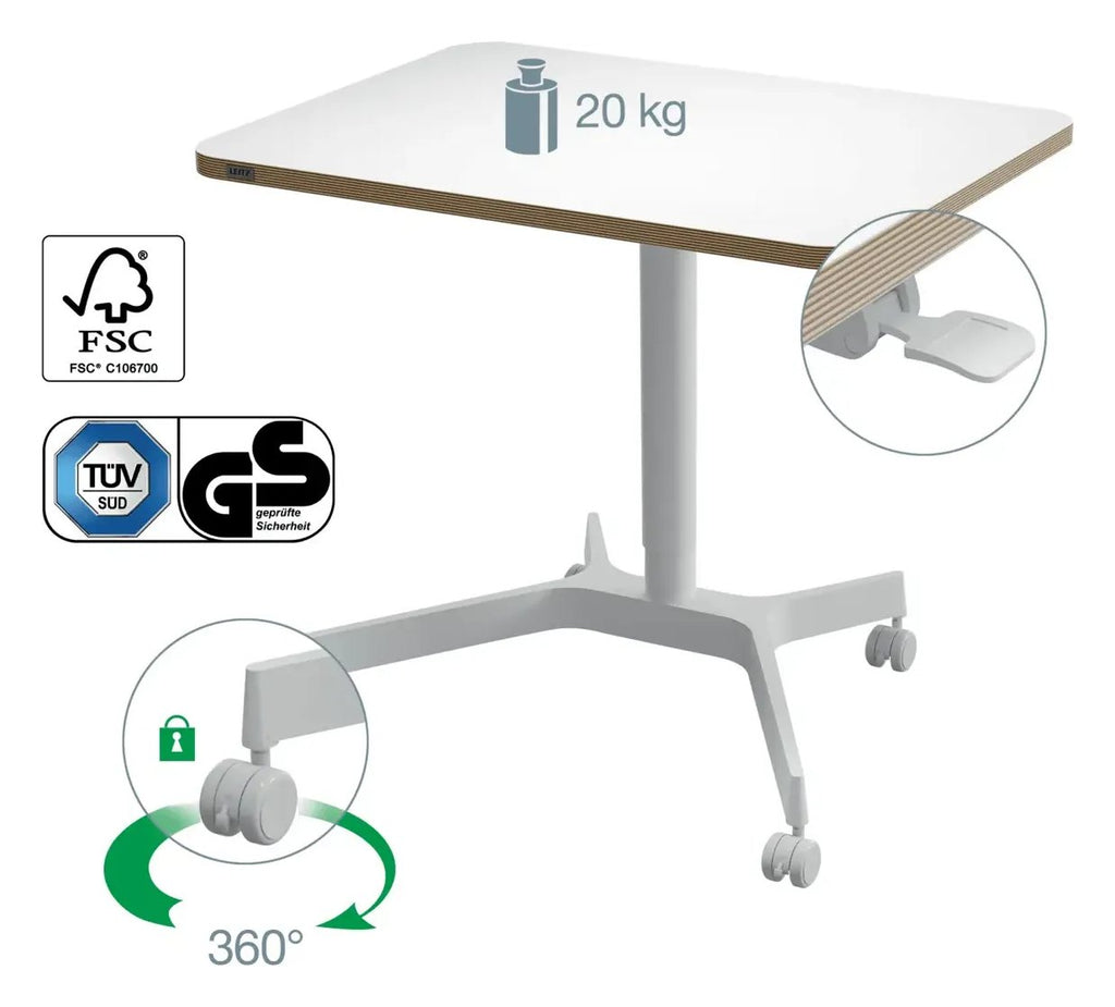 Leitz Ergo Small Sit Standing Desk, view 4
